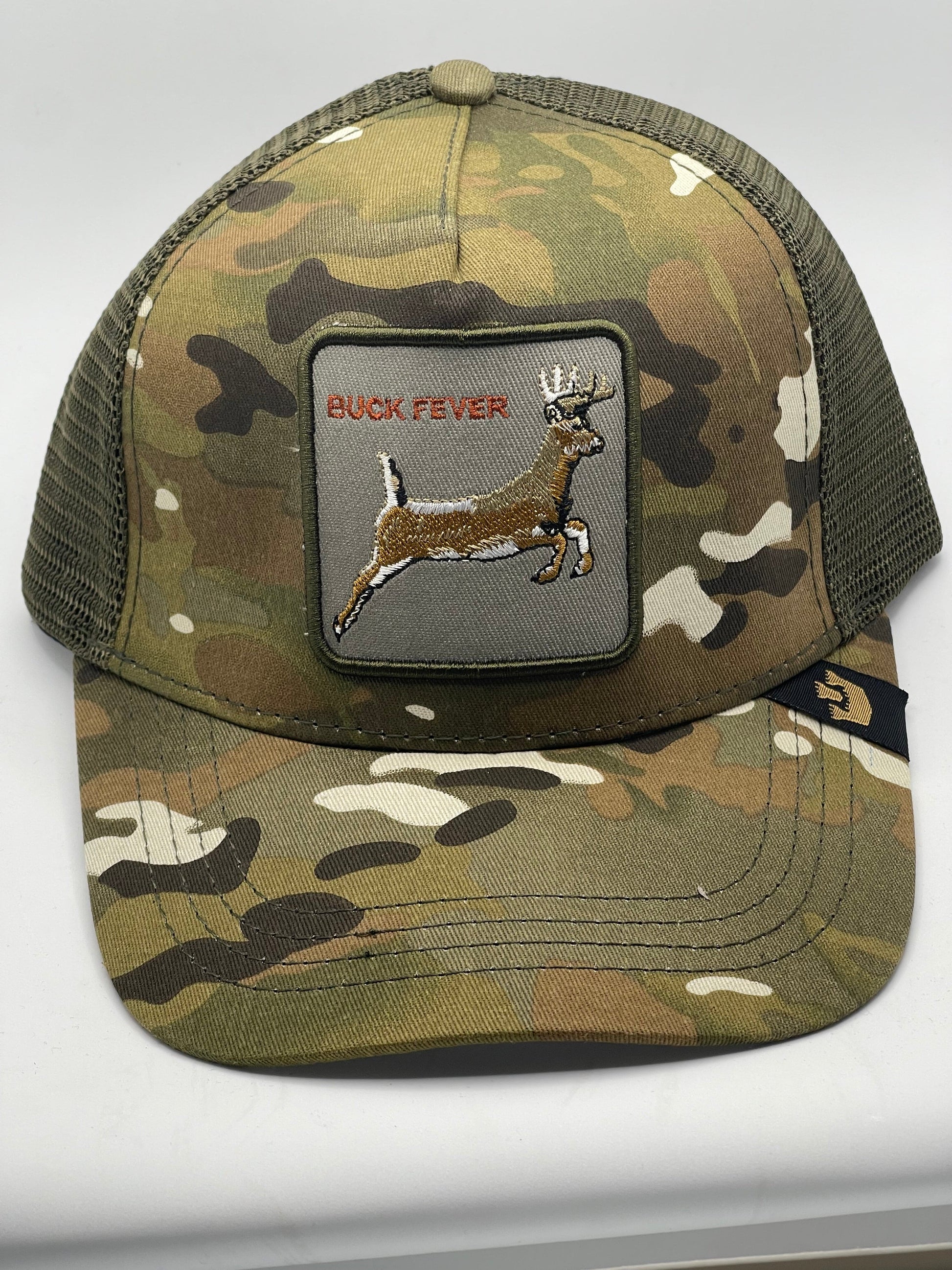 Goorin Bros. Deer The Buck Fever The Farm White and Camouflage Trucker Hat